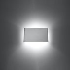 Applique murale Copertura allumée entourée d'un halo de lumière vers le haut et vers le bas