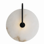Applique murale Retro 25 cm albâtre noire, vue 3