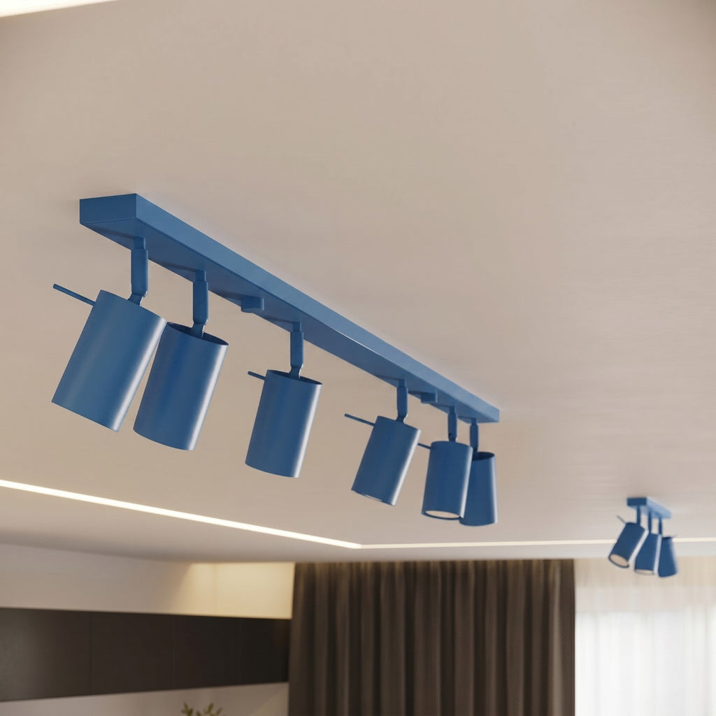 Applique murale Ring acier bleu azur GU10, vue 15