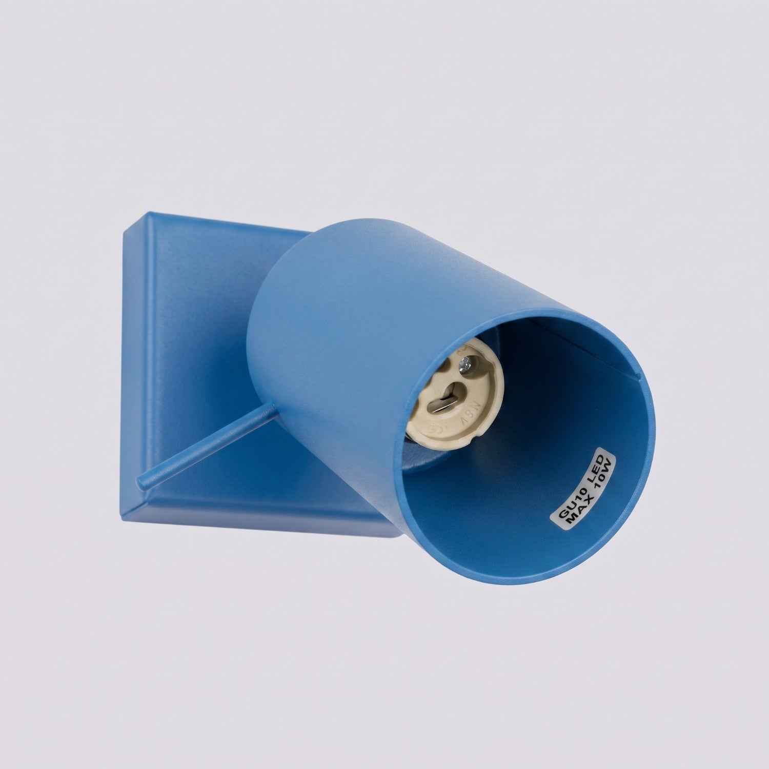 Applique murale Ring acier bleu azur GU10, vue 4