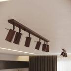 Applique murale Ring acier brun GU10, vue 15