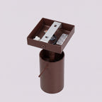 Applique murale Ring acier brun GU10, vue 6