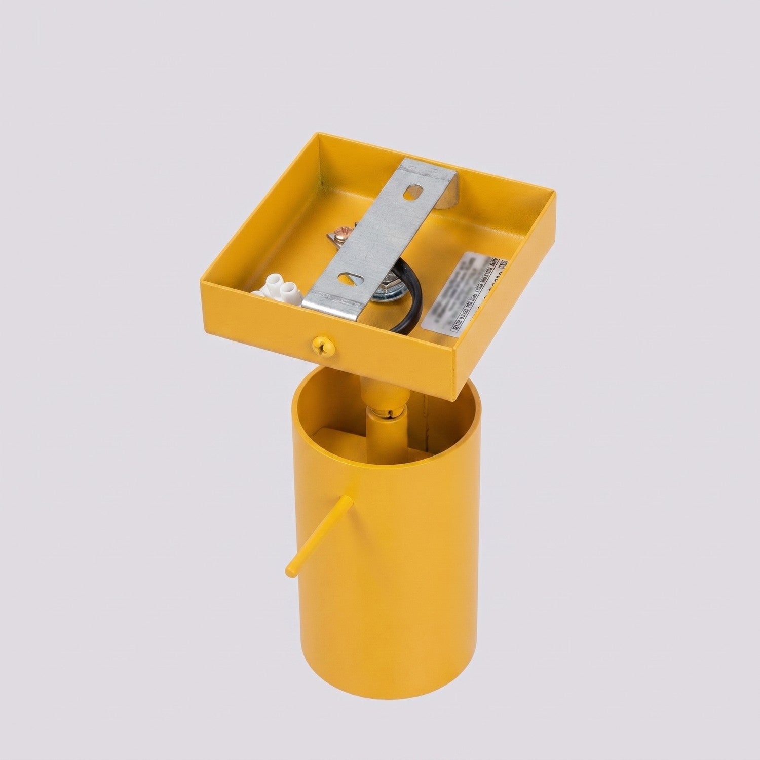 Applique murale Ring acier jaune GU10, vue 6