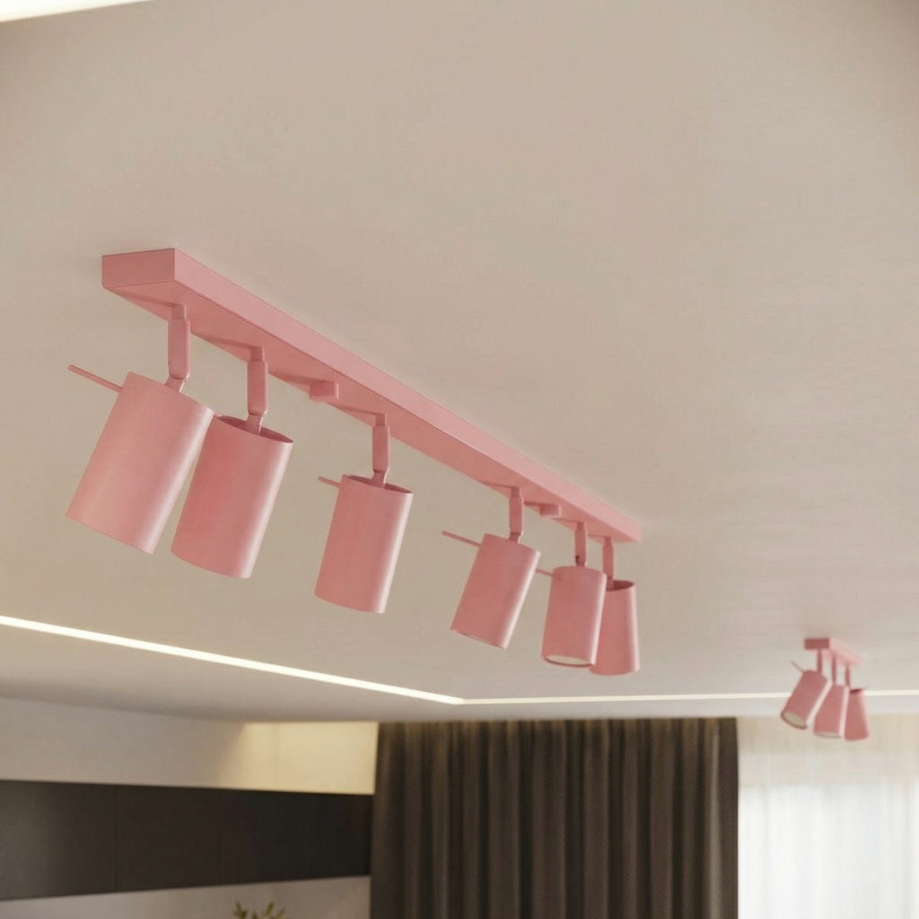 Applique murale Ring acier rose GU10, vue 15
