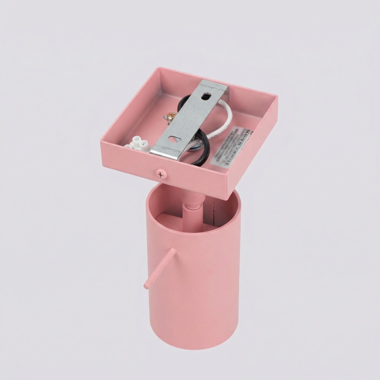 Applique murale Ring acier rose GU10, vue 6
