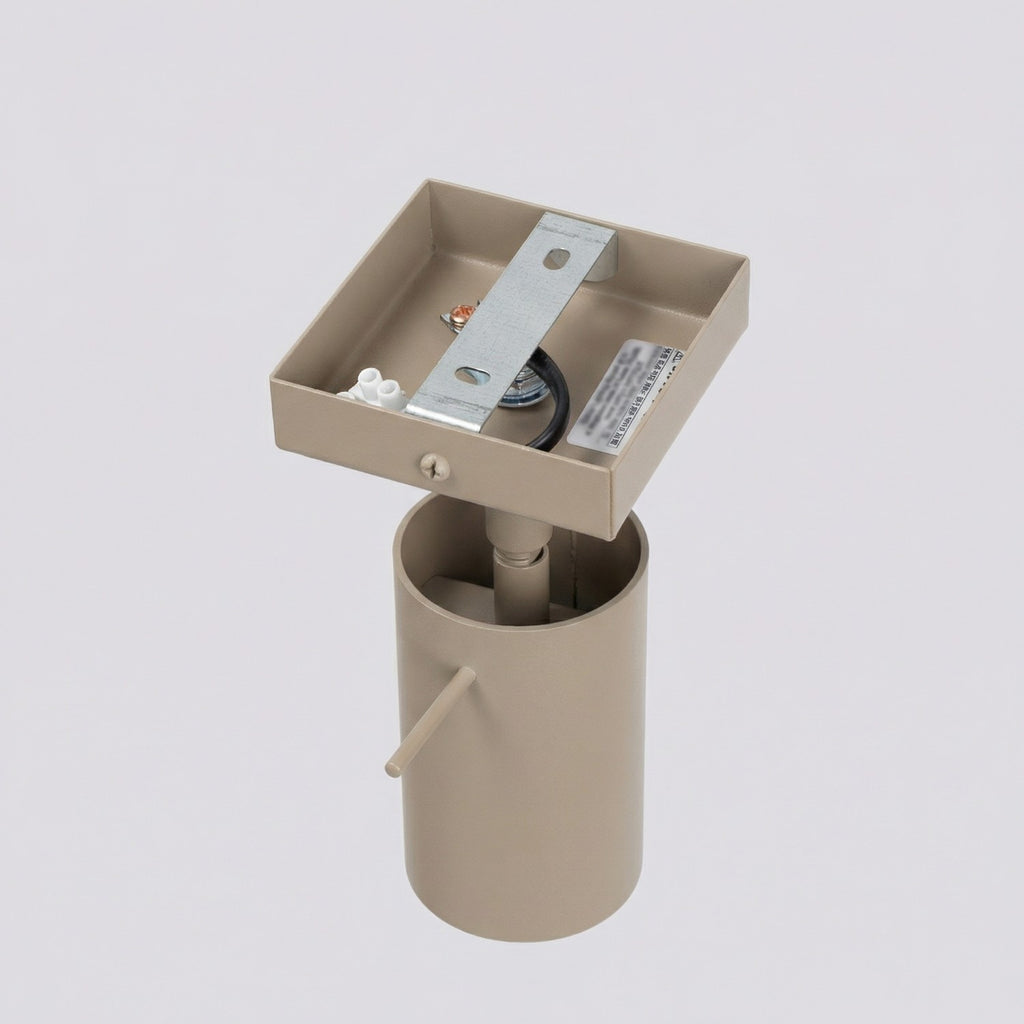 Applique murale Ring acier taupe GU10, vue 6