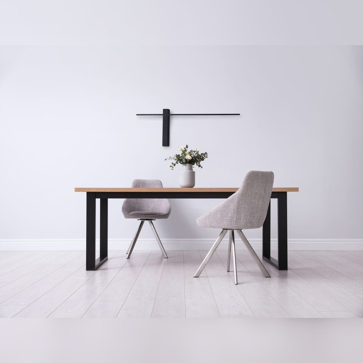 Applique murale Sabre 61 cm noire