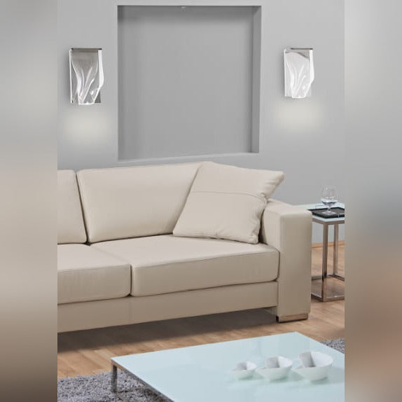 Applique murale Silk chromée, vue 2