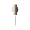Applique murale Tivoli travertin blanc 17 cm GU10