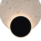 Applique murale Travertino 18 cm noire, vue 4