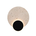 Applique murale Travertino 18 cm noire