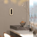 Applique murale Travertino ovale noire