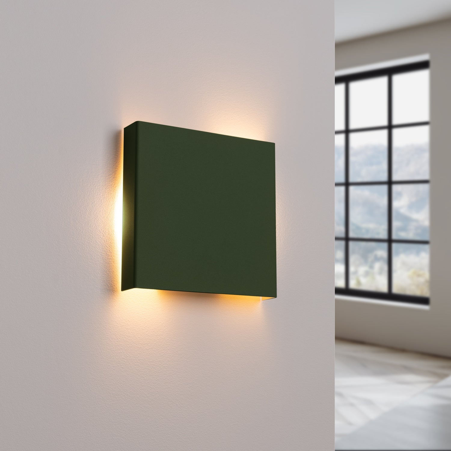Applique murale Vanta vert olive G9, vue 3