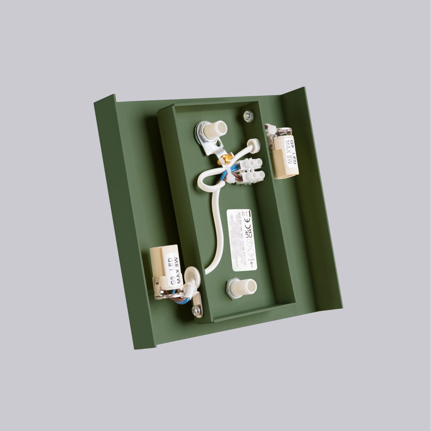 Applique murale Vanta vert olive G9, vue 7