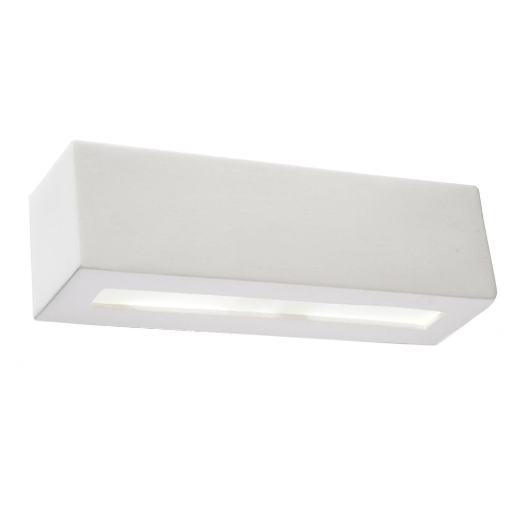Applique murale Vega céramique blanche