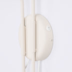 Applique Nox 2 cônes bras déporté acier beige E14, vue 7