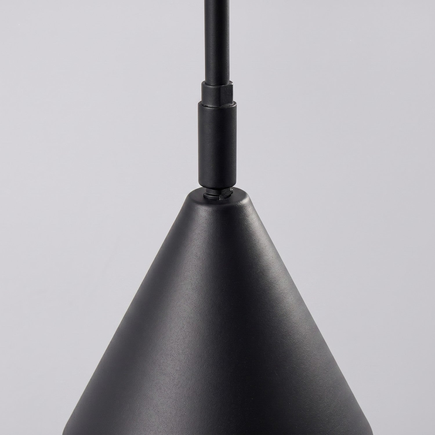 Applique Nox 2 cônes bras déporté acier noir E14, vue 6
