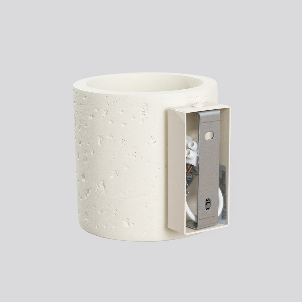 Applique Orbis béton beige G9, détail