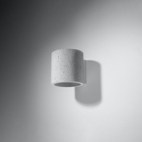Applique Orbis béton G9, vue de profil