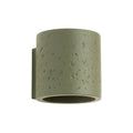 Applique Orbis béton vert olive G9