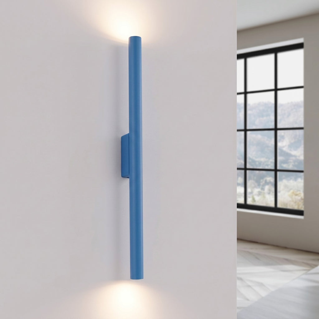 Applique Pastelo 2 tube fin bleu azur G9, vue 3