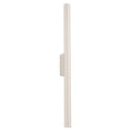 Applique Pastelo 2 tube fin beige G9, fin tube effilé en acier laqué