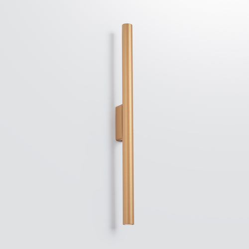 Applique Pastelo 2 tube fin doré G9 de profil