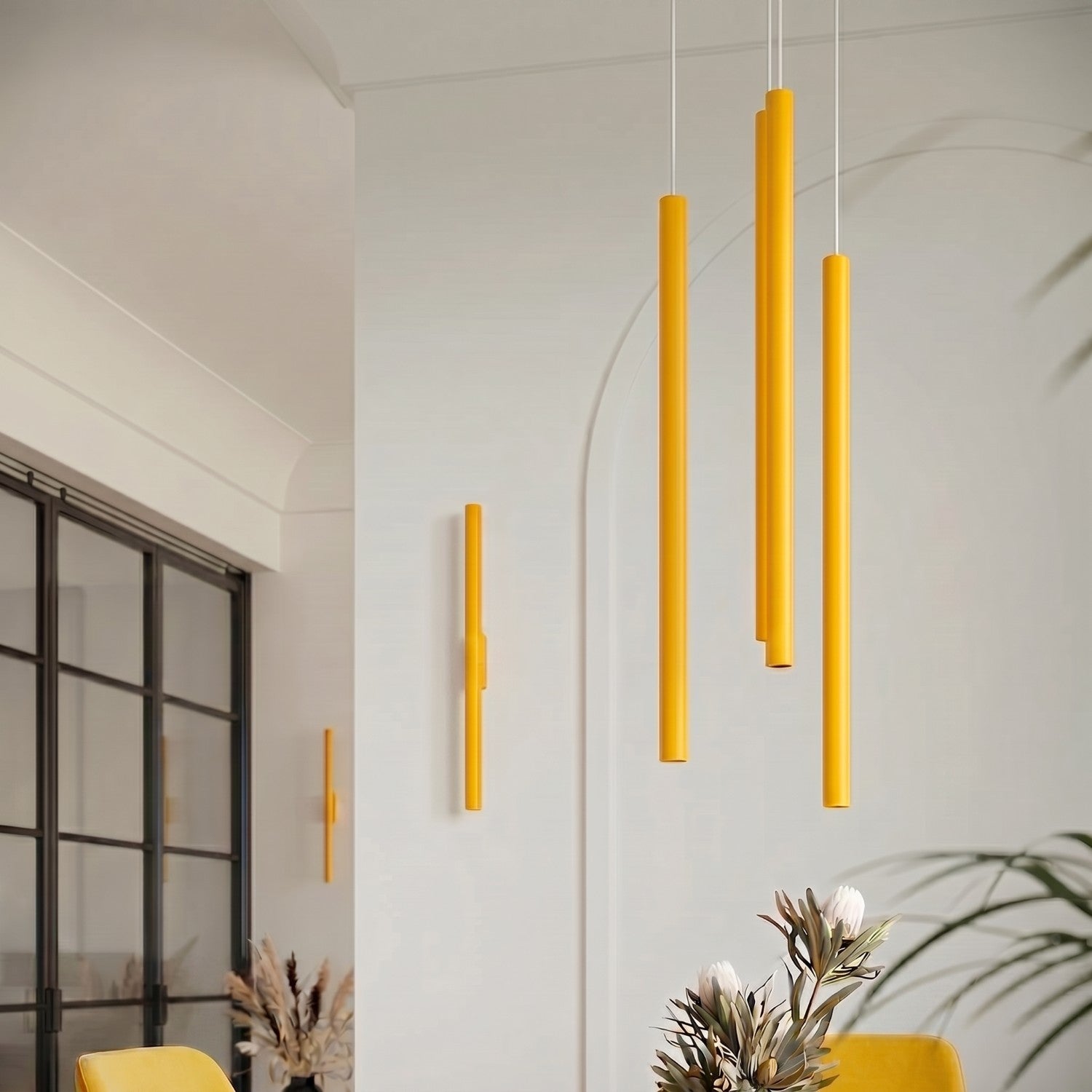 Applique Pastelo 2 tube fin jaune G9, vue 15