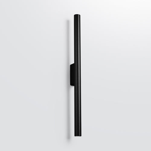 Applique Pastelo 2 tube fin noir G9 de profil