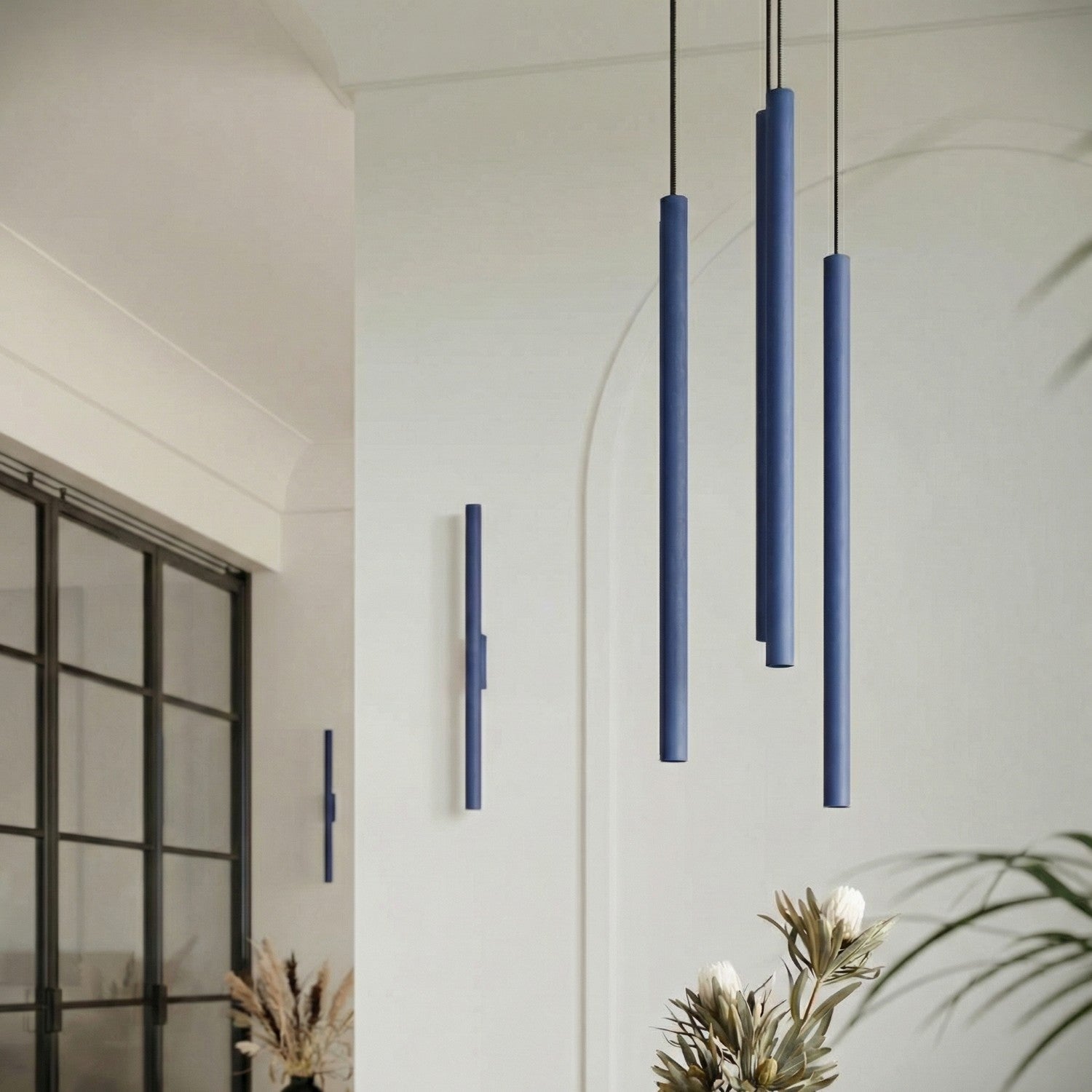 Applique Pastelo 2 tube fin bleu outremer G9, vue 15