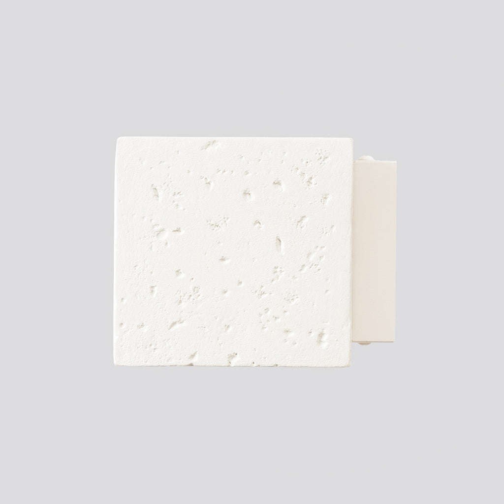 Applique Quad béton beige G9 en ambiance