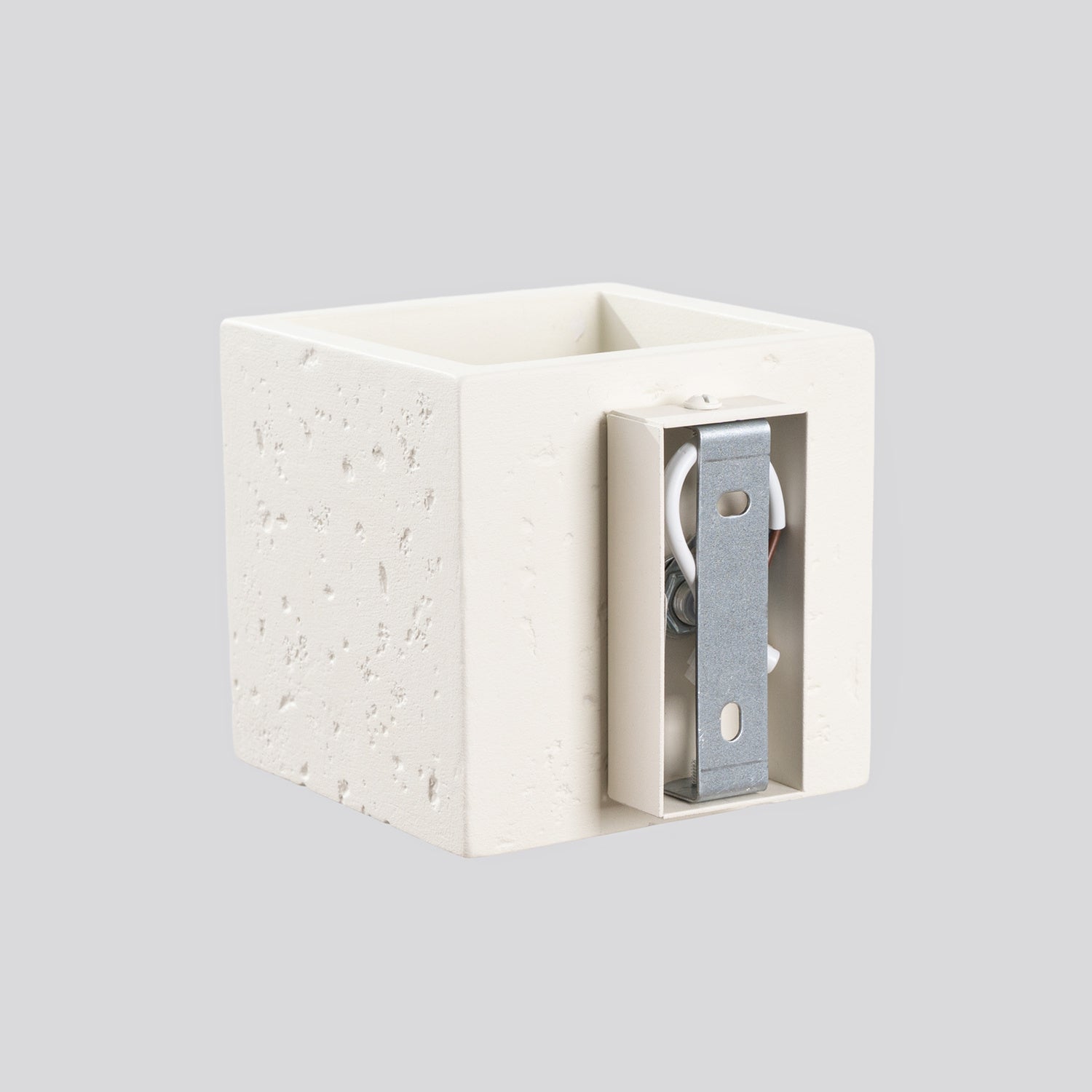 Applique Quad béton beige G9, détail