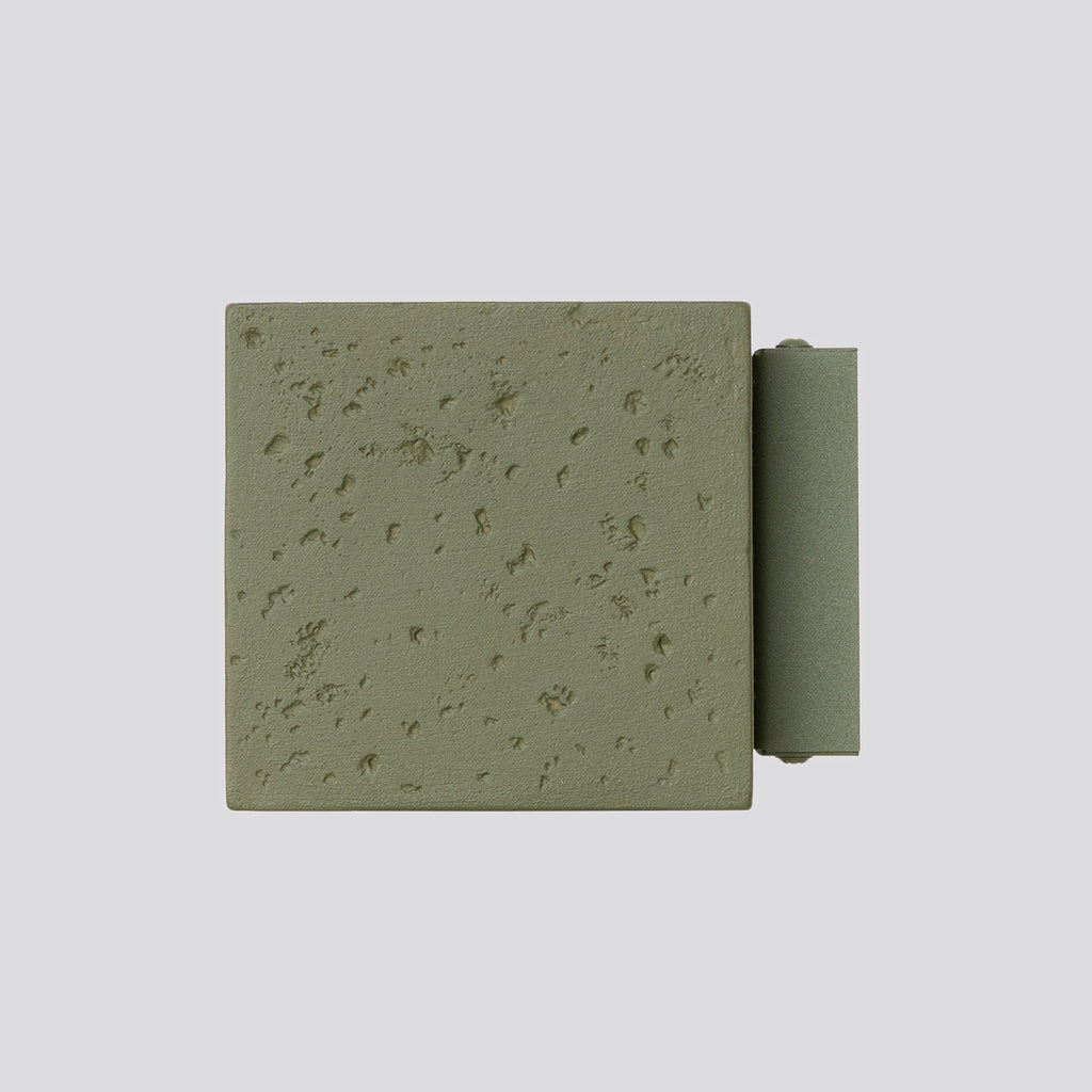 Applique Quad béton vert olive G9 en ambiance