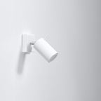 Applique Ring acier blanc, détail