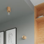 Applique Salgado en bois naturel, ambiance déco
