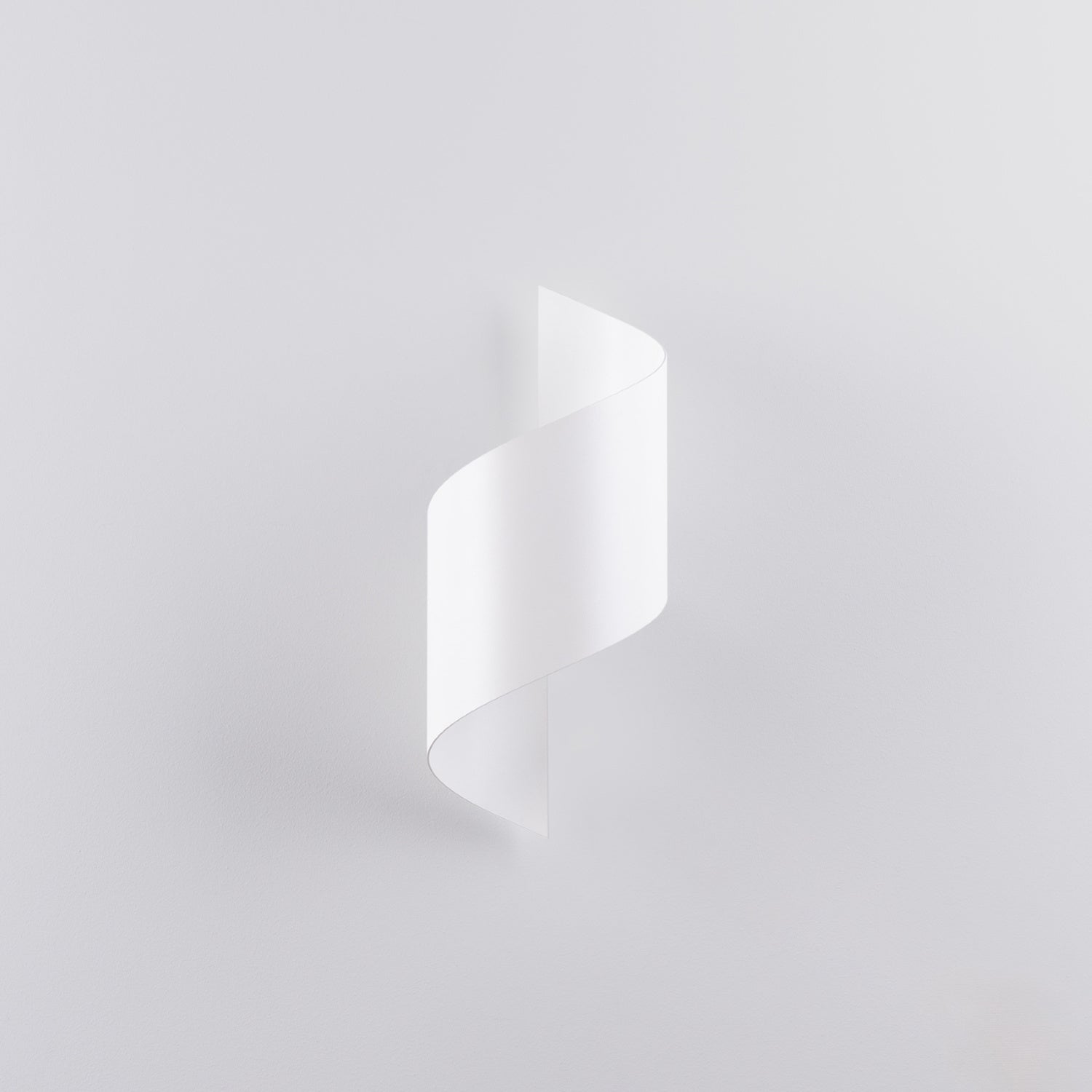 Applique Talassa acier blanc G9 de profil