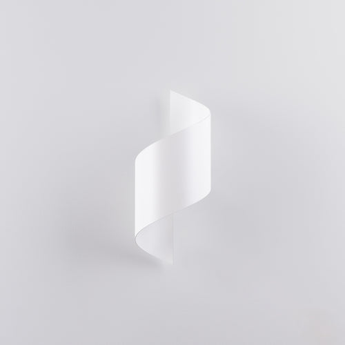Applique Talassa acier blanc G9 de profil