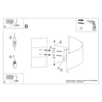 Notice de montage de la Applique Talassa acier blanc G9