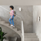 Applique Tear acier blanc en situation