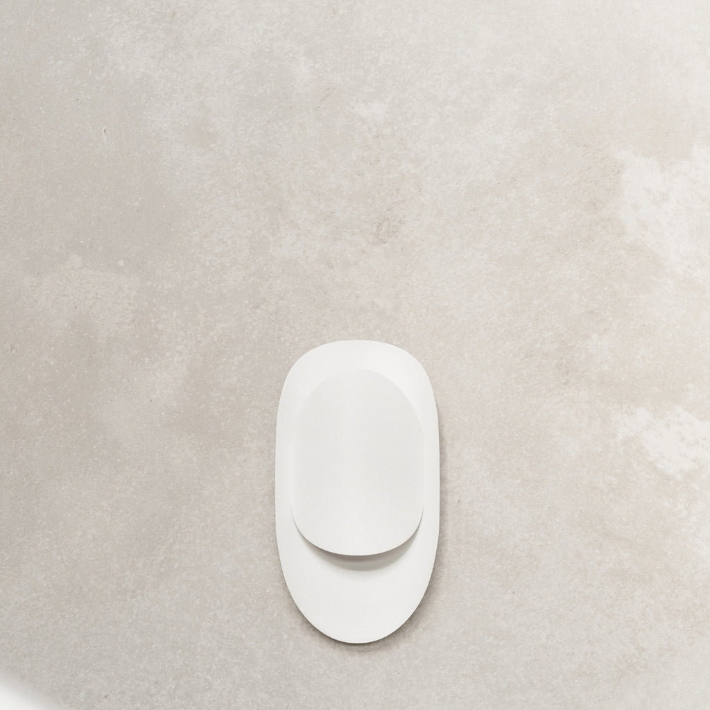 Applique Tear acier blanc en ambiance