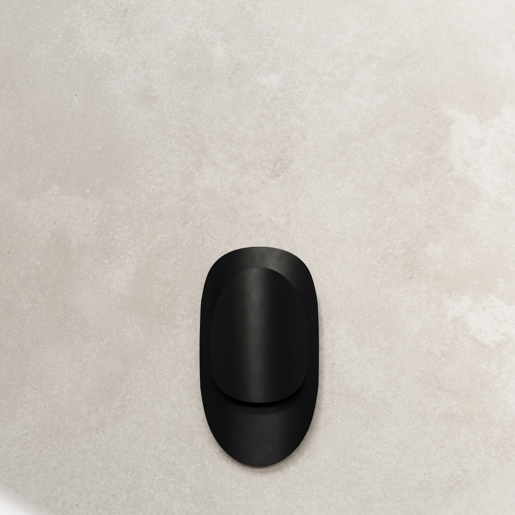 Applique Tear acier noir en ambiance