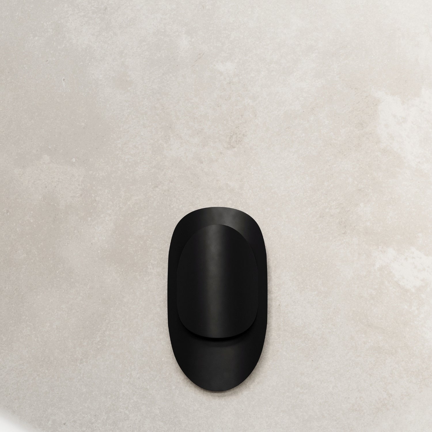 Applique Tear acier noir en ambiance