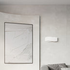 Applique Tila 40 acier blanc en ambiance