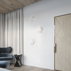 Applique Tre acier blanc en situation dans un intérieur