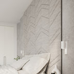 Applique Utti blanc, lumière d'appoint le long du mur