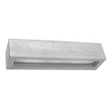 Applique Vega 50 béton, long bloc de béton brut