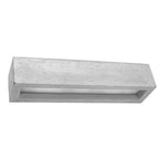 Applique Vega 50 béton, long bloc de béton brut