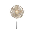 Applique Zanzibar rotin blanc 40 cm E27