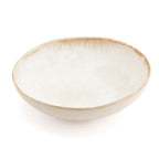 Assiette creuse Cascais en grès blanc 22 cm, vue 3