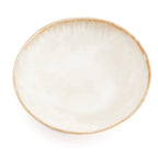 Assiette creuse Cascais en grès blanc 22 cm, vue 4